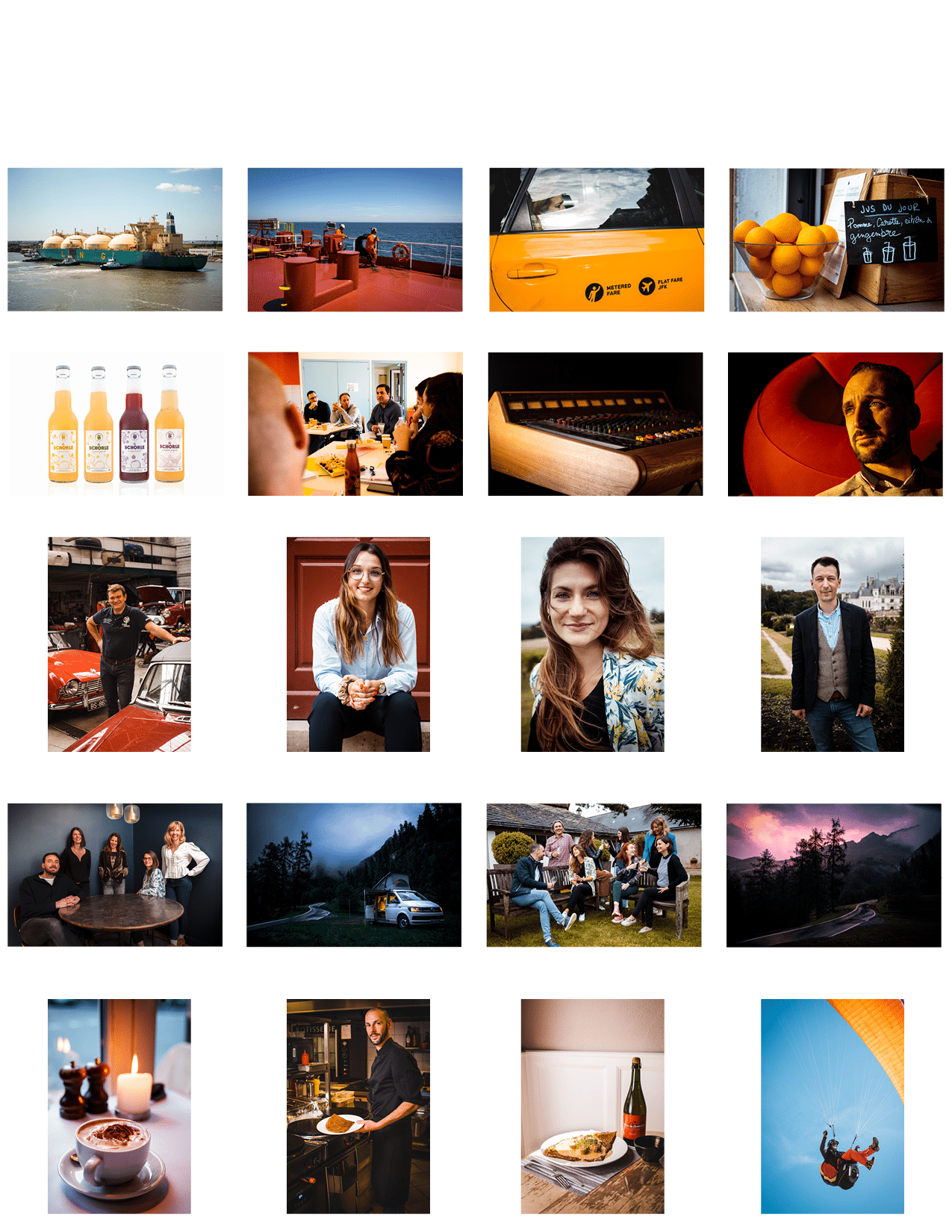 Entreprises portraits Colorlab photographe La Baule Guerande pack shoot portraits culinaire